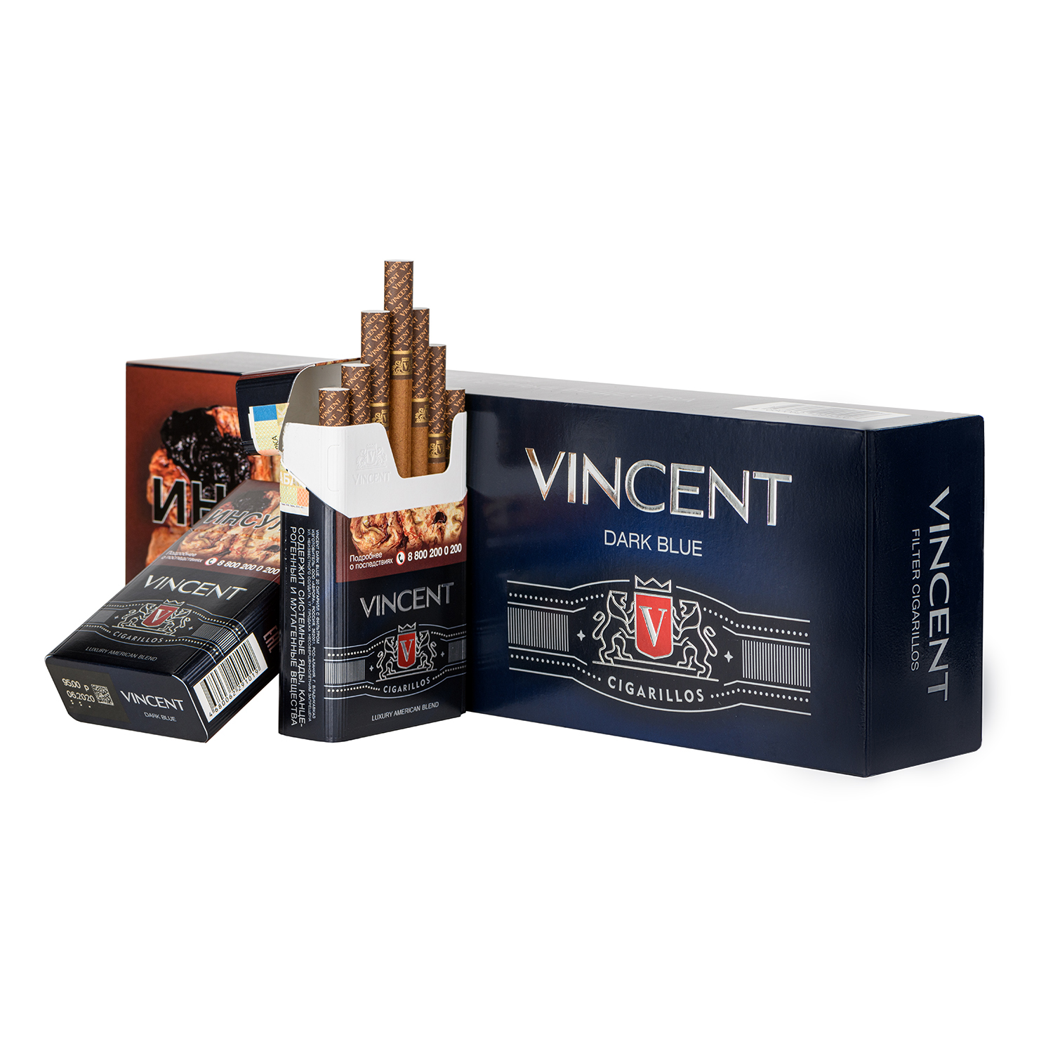 Купи табак отзывы. Сигариллы Vincent Dark Blue. Сигареты Vincent Dark Red. Сигареты Vincent Cigarillos.